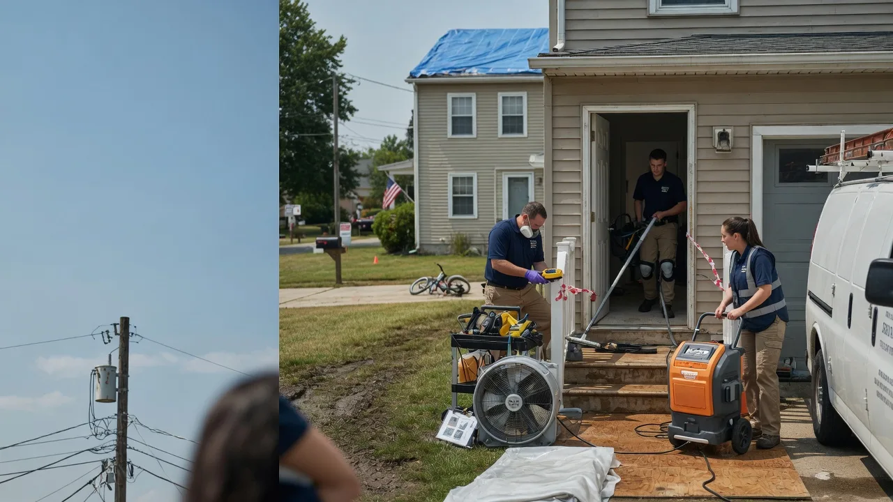 Water Damage Repair in New Richmond, IN near me